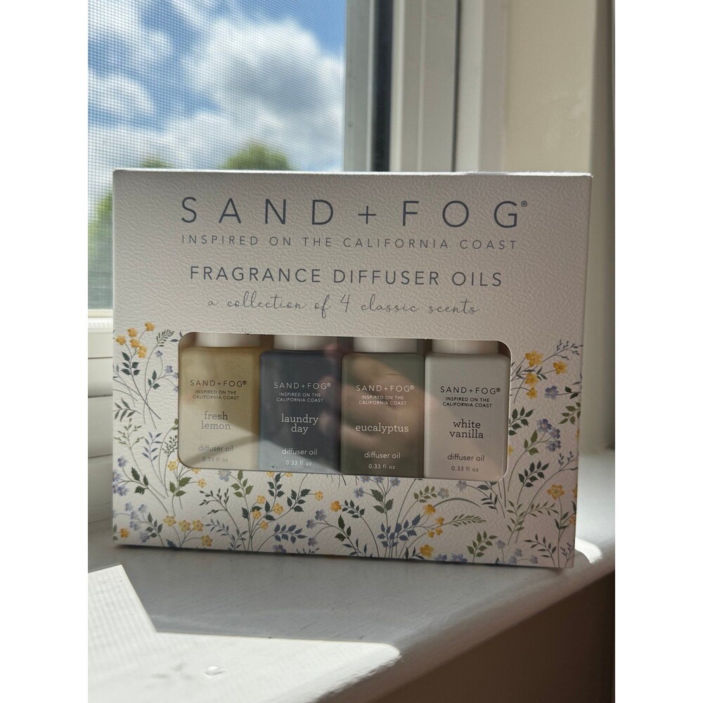 Sand + Fog fragrance diffuser oils set 4 x 0.33 oz/ 10 ml